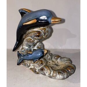 Ceramic Dolphin Figurine